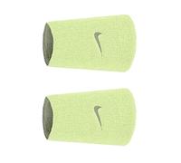 Asciugamano da tennis Nike Swoosh Double Wide Reversible 2P - lime/olive - Multicolore