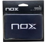 Asciugamano da tennis NOX Sport Wirstband 2P - navy/white - Blu