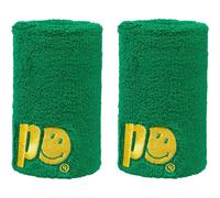 Asciugamano da tennis Prince X Smiley Wristband Long 2P - green - Verde
