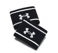 Asciugamano da tennis Under Armour Striped Performance Terry Wristbands - Nero