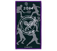 Asciugamano da tennis Wimbledon Championship Towel 2024 - Viola, Verde