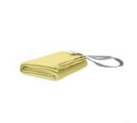 Asciugamano da Viaggio Compatto per Escursioni e Trekking | Pesa solo 31g, si asciuga in minuti, ideale per zaino, per campeggio leggero, trekking veloce(Light Yellow L)