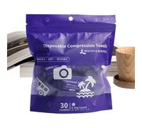 Asciugamano da viaggio compresso | Panno assorbente individuale | Compresse salviette per il viso - per spa center bagno hotel palestra trucco bellezza doccia