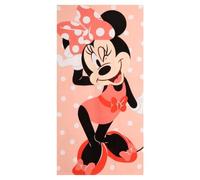 Asciugamano di Minnie Mouse 70 x 140 cm per bambini e bambine - Asciugamano morbido e assorbente di Minnie Mouse Disney per bambini, ideale per la spiaggia, la piscina e il nuoto