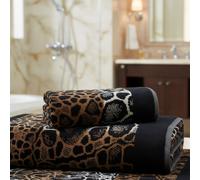 Asciugamano e ospite Bagno Lusso Carrara Ocean animalier bruciato