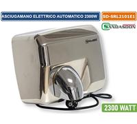 ASCIUGAMANO ELETTRICO CON ATTIVAZIONE A FOTOCELLULA 2300W CLASSE II.