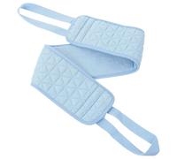 Asciugamano Esfoliante a Striscia Lunga Blu in Viscosa per Bagno | Laccetto, Massaggio Durante Lavaggio, Formato lungo Doppio Lato, per Schiena e Doccia