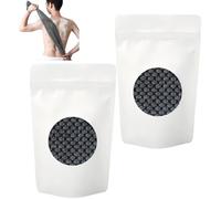 Asciugamano Esfoliante In Fibra Di Bambù - Doppio Lato, Asciugatura Rapida, Delicato Sulla Pelle, Design Allungato Per Pulizia Completa Del Corpo (G)