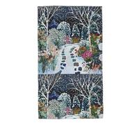 Asciugamano Garden Under The Snow Prints Asciugamano Spiaggia Donne Adulti Telo da Campeggio, per Giardino, Barca A Vela, Surfboard, 40x70cm