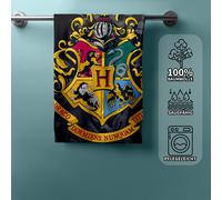 Asciugamano Harry Potter Hogwarts Con Stemma 70 X 140 CM