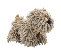 Asciugamano In Ciniglia - 26x13x13 Cm Asciugamano Con Palla Pelosa In Peluche Di Cane Simpatico Cartone Animato, Palla In Ciniglia Pelosa A Forma Di Cane | Per La Pulizia Altamente Assorbente, S