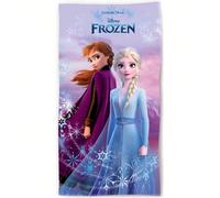 ASCIUGAMANO IN COTONE DISNEY FROZEN DI ELSA E ANNA - Asciugamano ufficiale di alta qualità con licenza - Asciugamano ufficiale con licenza e design esclusivi - Asciugamano ufficiale con licenza morbid