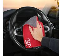 Asciugamano in microfibra Accessori per la cura della pulizia dell'auto per Audi Sline A1 A3 A4 A5 A6 A7 A8 B8 B9 B6 C6 Q2 Q3 Q5 Q7 Q8 TT S3 S4 S7 S8 RS5