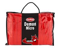 Asciugamano in Microfibra CarPlan Demon - 60 x 90 cm - Asciugamano Super Assorbente per Auto di Tutte Le Dimensioni - Finitura Anti-Striature, Anti-Graffi e Anti-vortice per Vernici, vetri e Finiture