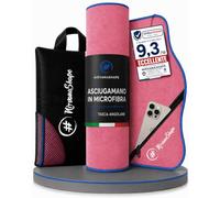 Asciugamano in microfibra NirvanaShape, asciugamani in microfibra da bagno, da viaggio, da spiaggia e per lo sport (palestra, spiaggia), XL 200 x 100 cm