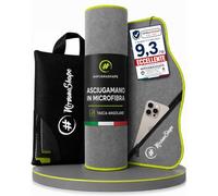 Asciugamano in microfibra NirvanaShape, asciugamani in microfibra da bagno, da viaggio, da spiaggia e per lo sport (palestra, spiaggia), XL 200 x 100 cm