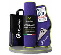 Asciugamano in microfibra NirvanaShape, asciugamani in microfibra da bagno, da viaggio, da spiaggia e per lo sport (palestra, spiaggia), M 120 x 60 cm