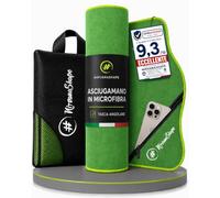 Asciugamano in microfibra NirvanaShape, asciugamani in microfibra da bagno, da viaggio, da spiaggia e per lo sport (palestra, spiaggia), XL 200 x 100 cm