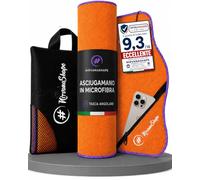 Asciugamano in microfibra NirvanaShape, asciugamani in microfibra da bagno, da viaggio, da spiaggia e per lo sport (palestra, spiaggia), M 120 x 60 cm