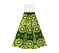 Asciugamano in pile corallo kiwi, asciugamano da cucina super assorbente, asciugamano da cucina per bambini adulti bagno cucina appeso asciugamano