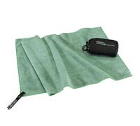 Asciugamano in spugna in microfibra Cocoon ad asciugatura rapida verde 120x60 cm