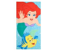 Asciugamano La Sirenetta 70 x 140 cm per bambini e bambine - Morbido e assorbente. Asciugamano Disney La Sirenetta per bambini, ideale per la spiaggia, la piscina e il nuoto, asciugamano estivo