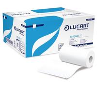 Asciugamano Lucart Strong 70 m 2 veli cartone da 12 rotoli - 861049