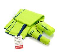Asciugamano Microfibra - Salvietta Sportivo - Telo Compatto Leggero Assorbente Morbido Fitness Spiaggia Campeggio Palestra per Bambini, Uomini e Donne Varie Dimensioni e colori (80x130cm, verde)