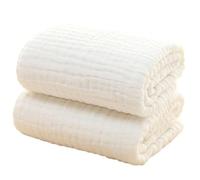 Asciugamano per bambini 2pcs 41 x 41 asciugamani per bambini in cotone morbido per asciugamani da bagno assorbenti neonati addensare regali coperte di copertura lavabile per neonati, piccoli