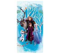 Asciugamano per bambini, asciugamano da sauna, telo da bagno, da 70 x 140 cm, in cotone, ideale da regalare (Frozen)