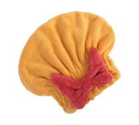 Asciugamano per Capelli Bagnati da Donna 27x26 cm Morbido e Assorbente