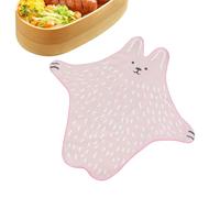Asciugamano per il pranzo, motivo animale, sacchetto cosmetico da imballaggio, portatile, per la scuola, per uso quotidiano, picnic, barbecue, campeggio