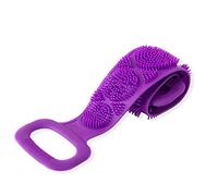 Asciugamano per la bellezza del corpo Bagno Striscia in silicone Striscia per Body Brush Bagnata Indietro Esofoliante Gastroniera Accessori Accessori Bagni Cintura Scrubber Spugna Asciugamano / panno
