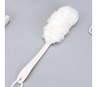 Asciugamano per la bellezza del corpo Ball Scrubber Bagno Doccia Body Body Brushes Spazzole Scolare Mesh Pelliccia morbida con manico lungo Pulizia di pulizia Strumento esfoliante washcloth Asciugaman