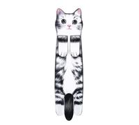 Asciugamano per le mani gatto, Strofinaccio appeso in microfibra，A | Simpatica decorazione per bagno cucina, Panno morbido assorbente asciugatura rapida regalo amanti dei gatti casa