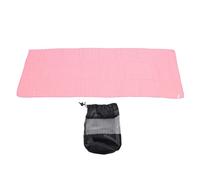 Asciugamano per pilato Asciugamano per tappetino per pilato in microfibra addensato allungato antiscivolo assorbente antirughe per uso quotidiano (Rosa)