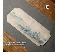 Asciugamano Per Tea Cinese Antiscivolo Assorbente Cotone Lino Panno Per Pulizia