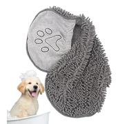 Asciugamano per Zampe Portatile Assorbente Morbido in Microfibra | Grande Asciugamano Microfibra Per Cani Da Doccia Adatto A Cuccioli Razze Piccole Grandi Casa Vasca Pulizia