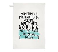 Asciugamano Personalizzato A Volte Fingo Di Essere Normale Introverso Strano