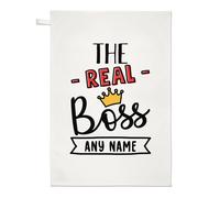 Asciugamano Personalizzato Il Vero Capo Manager Del Lavoro Migliore Al Mondo