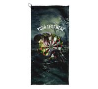 Asciugamano Personalizzato Per Darts / Golf Con Design A Forma Di Serpente