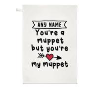 Asciugamano Personalizzato Sei Un Muppet Ma Sei Il Mio Ragazzo Amore Divertente