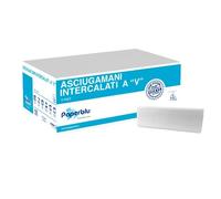 Asciugamano piegato a V - carta 2 veli - 21cm x 25cm - 3150 pezzi