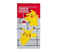 Asciugamano Pokemon pikachu 70 x 140 cm, 100% cotone