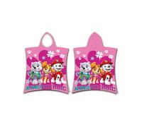 Asciugamano Poncho con Cappuccio Bambini 100% Cotone Disney PAW PATROL