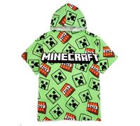 Asciugamano Poncho verde Minecraft Unisex Bambini