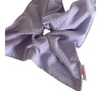 Asciugamano quadrato coreano delicato a pois colorati per intestino grande, stile pigro, versatile, corda per capelli quadrata (viola)