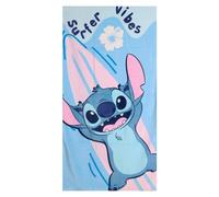 Asciugamano Stitch 70 x 140 cm per bambini e bambine - Asciugamano Disney morbido e assorbente per spiaggia, piscina e nuoto, asciugamano estivo per bambini dai 2 ai 10 anni