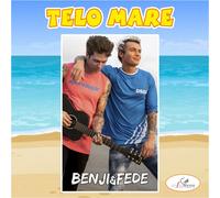 Asciugamano Telo Mare in spugna Benji e Fede canzoni idoli idea regalo estate