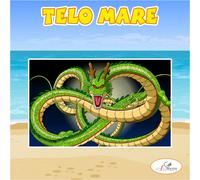 Asciugamano Telo Mare in spugna Dragon Ball regalo estate